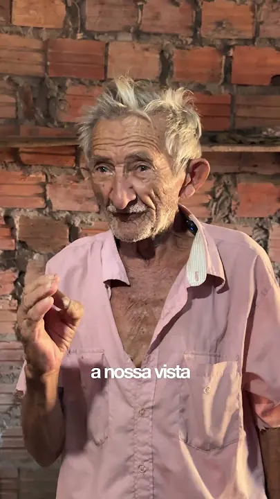Seu José, antigo vendedor de doces
